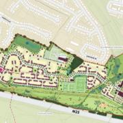 The development would be built on land south of Potters Bar