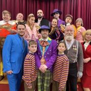 The cast of Green Room Productions' forthcoming production of Charlie and the Chocolate Factory.