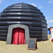 University of Hertfordshire's  inflatable planetarium