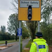 Police patrols have been carried out in Hatfield to tackle road safety on the school run.