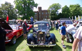 Last year's Cars at the Castle in the grounds of Hertford Castle.