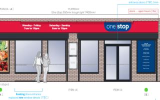 Changes could be made to One Stop in Peartree Lane.