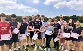 Welwyn Hatfield pupils took part in the Consortium Rounders Tournament