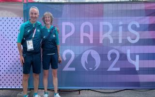 Neil and Deborah Kirby in Paris.