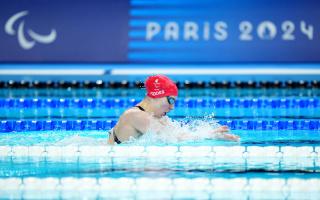 Louise Fiddes has had a memorable Paralympics in Paris. Picture: ZAC GOODWIN/PA