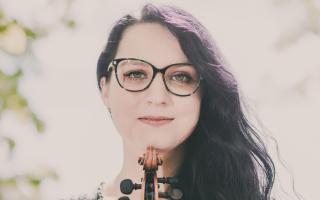 Violinist Katy Smith