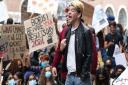 Thousands of pupils across England took to the streets in anger after last week's results fiasco. Picture: Jonathan Brady/PA Wire