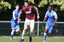 Potters Bar FC V Kidlington - Photographer K Haddon - Ryan Forde in action for Potters Bar