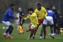 Amon Nabizada scored Watford's goal at Bournemouth.