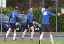 Bryn Evans scored one and hit the bar with a penalty as WGC drew with Royston. Picture: DANNY LOO PHOTOGRAPHY