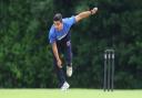 Jigar Mehta bowling for Potters Bar