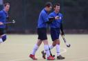 Bryn Evans (left) got Welwyn's only goal against Luton Town. Picture: DANNY LOO PHOTOGRAPHY