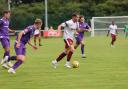 Hotshot Bailey Stevenson netted a hat-trick as WGC won 4-2 at Kidlington in the Southern League. Picture: LINDA BABAIE