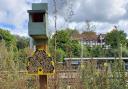 Insects have a new home at Hadley Wood train station