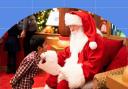 Santa will be greeting families in his grotto from the end of November