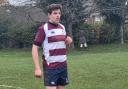 Jack Cotterell got Welwyn's first try against Brunel University. Picture: WELWYN RFC