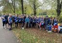 Garden City Runners at the Trent Park cross-country fixture. Picture: GCR