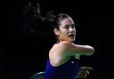 Emma Raducanu completed a perfect week in Malaga but Britain were beaten by Slovakia (Manu Fernandez/AP)