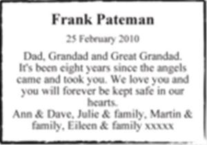 Frank Pateman