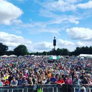 Singer Julie Fowlis took this picture of the Folk by the Oak crowd from the stage during The Lost Words - Spell Songs set at Hatfield House at this summer's festival. Picture: Julie Fowlis