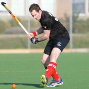 Graham Abrey suffered a nasty injury for Potters Bar. Picture: KARYN HADDON