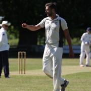Charlie Randall was among the wickets as Knebworth Park beat Flitwick. Picture: DANNY LOO PHOTOGRAPHY