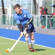 Welwyn's Mark Skilbeck caused plenty of problems for Harpenden. Picture: KARYN HADDON