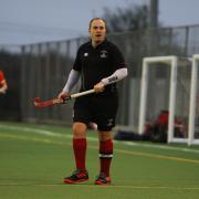 Mark Turpin got Potters Bar's only goal against Bishop's Stortford. Picture: KARYN HADDON