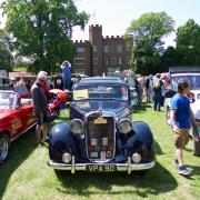 Last year's Cars at the Castle in the grounds of Hertford Castle.