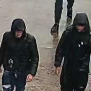Police believe those pictured may have been in the area at the time of the offence and have vital information.