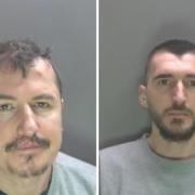 Antonio Bilea (left) and Xhuliano Frroku (right) were jailed at St Albans Crown Court on September 9.