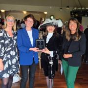 L-R:  Dr Jennifer Barrett, clinical director for Hatfield PCN, Anna Skiba, project co-ordinator for Hatfield PCN, Annie Brewster, Sarah Ellingworth, Hatfield PCN manager