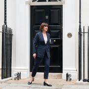 Chancellor Rachel Reeves was meeting with small business leaders at Downing Street (Stefan Rousseau/PA)