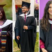 (L-R) Drusilla Jacobs, Saqlain Abbas, and Siria Meha have been named ‘Hatfield Heroes’