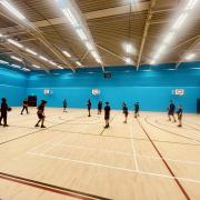 Onslow St Audrey's students enjoy their new sports hall