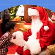 Santa will be greeting families in his grotto from the end of November