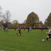 Welwyn United in action against Ruislip Rangers. Picture: WUFC